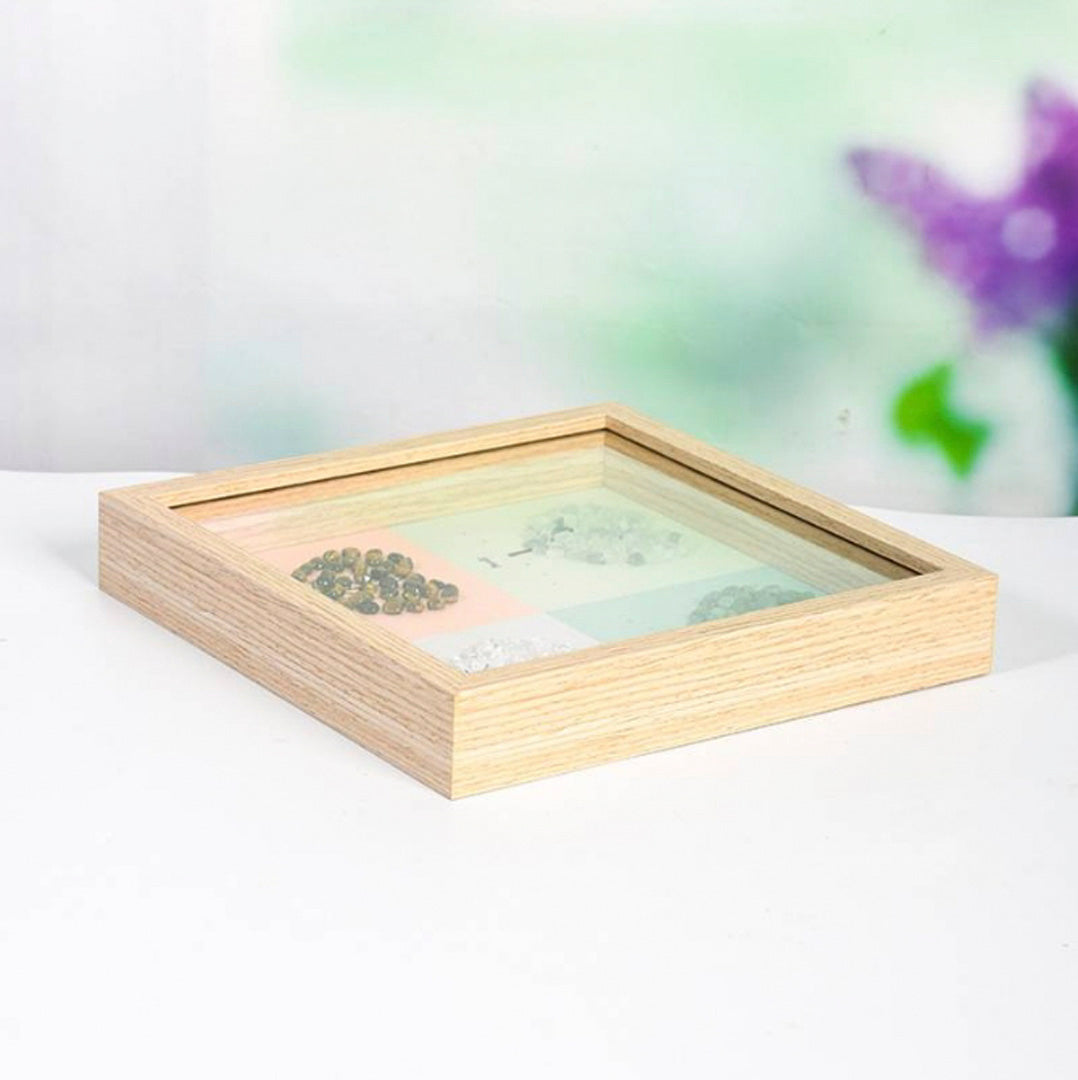 Four Seasons Tree Crystal Stone Photo Frame