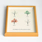 Four Seasons Tree Crystal Stone Photo Frame