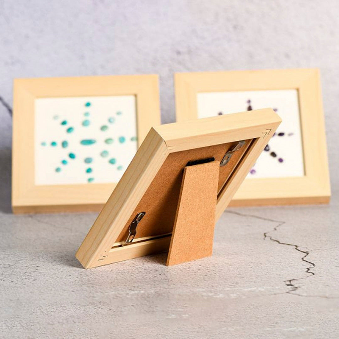 Sunflower Crystal Crushed Stone Decorates The Picture Frame