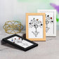 Seven Chakras Tree-like Crystal Stone Frame