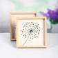Dandelion Crystal Gravel Photo Frame