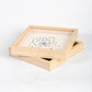 Dandelion Crystal Gravel Photo Frame