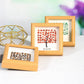 Block Tree Rough Stone Crystal Photo Frame