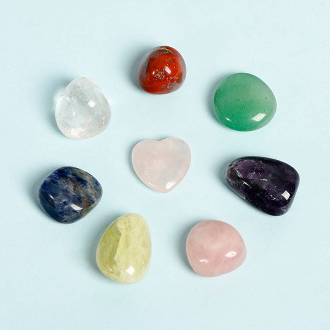 Seven Chakra Crystal Combo Set