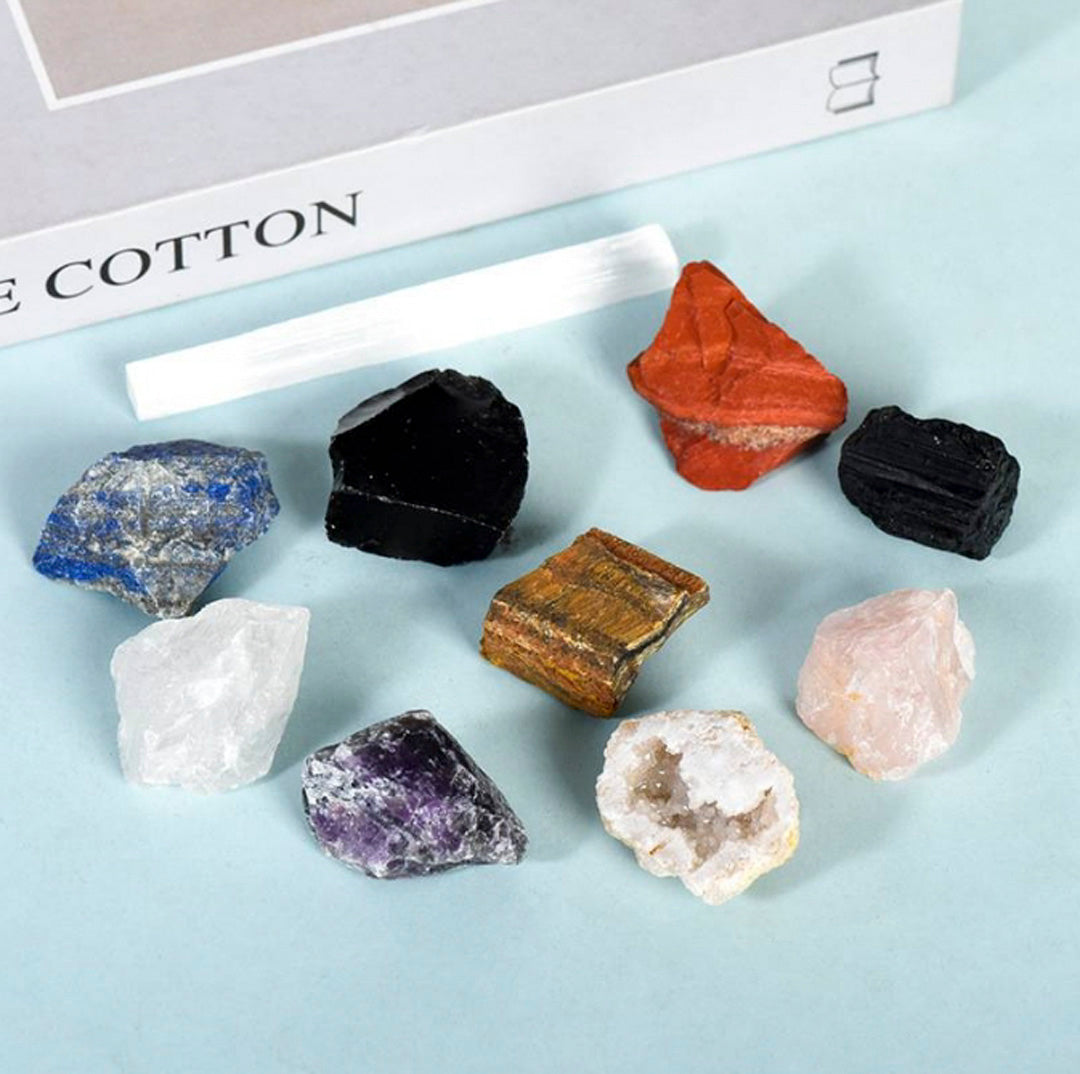Healing Stone Crystal Combo Set