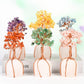 White crystal base crystal tree