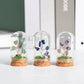 Natural crystal rough glass cover micro landscape crystal tree