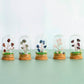 Natural crystal rough glass cover micro landscape crystal tree