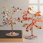 Agate base crystal tree ornament