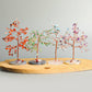 Agate base crystal tree ornament