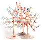 Agate base crystal tree ornament