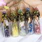 Natural Crystal Crushed Stone Wishing Bottle
