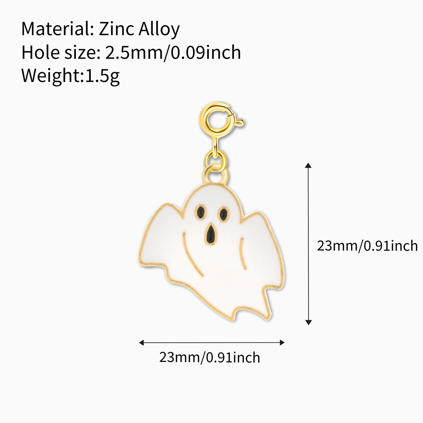 Halloween Enamel Glaze Diy Pendant