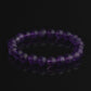 Amethyst Gemstone Stretch Bracelet