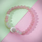 Natural crystal bracelet