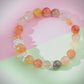 Natural red crystal bracelet