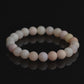 Pink Opal Gemstone Beaded Bracelet